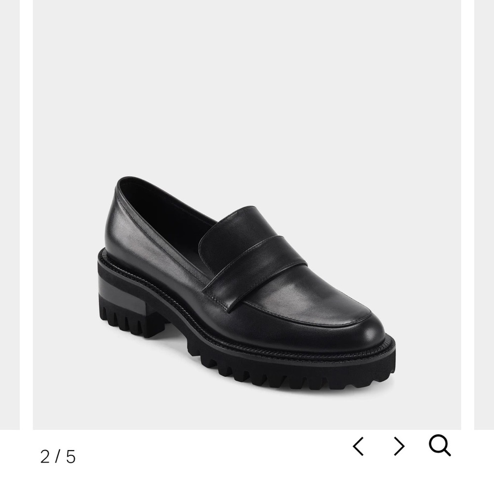 NWT Black Chunky Loafers Aerosoles Women’s 8.5 (fits like a 9)